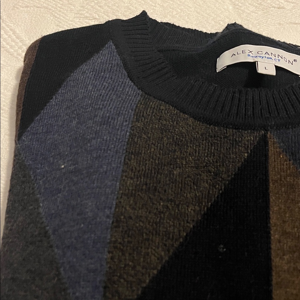 All cotton sweater by Alex Cannon size large - Picture 4 of 7